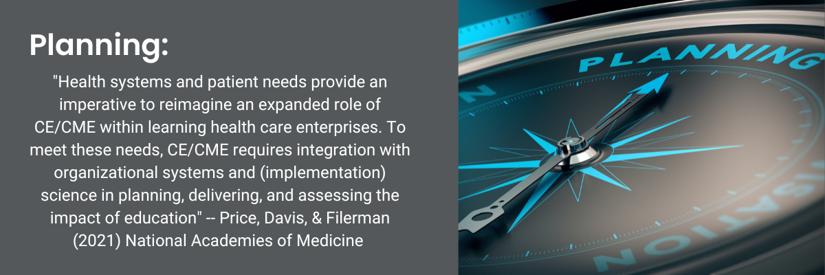 Planning photo with a quote