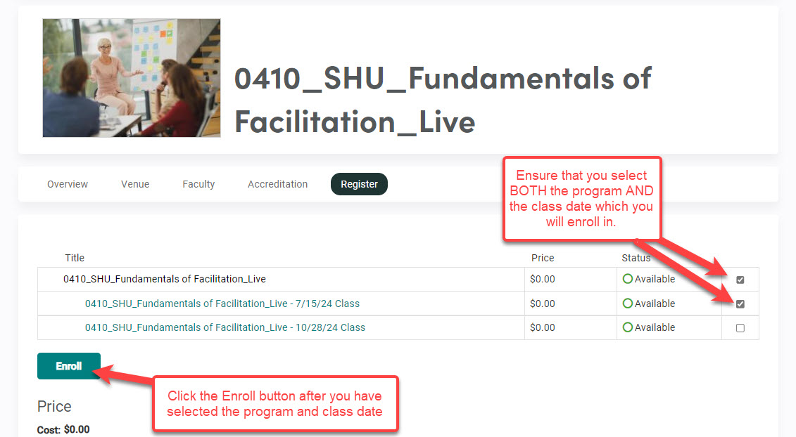 0410 Enrollment Instructions 1 0410 Enrollment Instructions 1