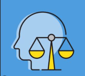 clipart of a head with a weight scale; implying decision making  clipart of a head with a weight scale; implying decision making