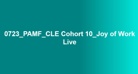 Joy of work Joy of work