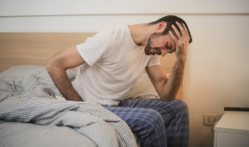 A man with chronic pain