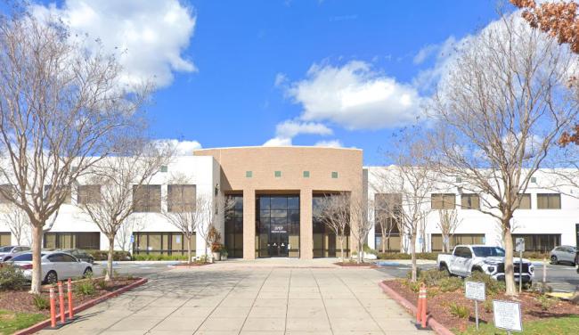 Front of building 