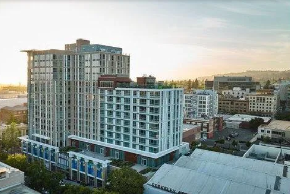 Aerial View of the Residence Inn by Marriott Berkeley